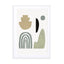 Oasis Green Abstract 1 Wall Art - Drawdeck