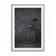 Black Vintage Bike & Concrete Love Wall Art - Drawdeck