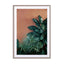 earthy blush meets green tropical jungle Wall Art - Drawdeck