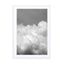 minimal but bold grey clouds Wall Art - Drawdeck