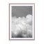 minimal but bold grey clouds Wall Art - Drawdeck