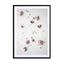 blush faded cherry flower confetti Wall Art - Drawdeck