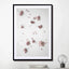 blush faded cherry flower confetti - Drawdeck