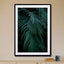 green blue tropical palm leafs - Drawdeck