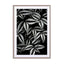 botanical cebra leafs Wall Art - Drawdeck