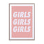 Girls Girls Wall Art - Drawdeck