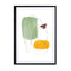 Abstraction with gray lines 9 Wall Art - Drawdeck