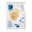 Aquarelle Mustard Yellow Meets Sea Blue - Drawdeck