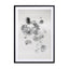 Aquarelle Bubbles - Black Wall Art - Drawdeck