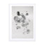 Aquarelle Bubbles - Black Wall Art - Drawdeck