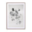 Aquarelle Bubbles - Black Wall Art - Drawdeck