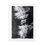 Black And White Water Cascade Wall Art - Drawdeck
