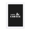 Motivational Quotes - Love & Coffee Wall Art - Drawdeck