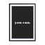 Motivational Quotes - You Can (black) Wall Art - Drawdeck