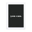 Motivational Quotes - You Can (black) Wall Art - Drawdeck