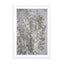 White Sunny Leafs Wall Art - Drawdeck