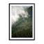 Hiking Through Greens & Clouds Wall Art - Drawdeck