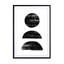 Abstraction Black And White 2 Wall Art - Drawdeck
