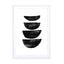 Abstraction Black And White 3 Wall Art - Drawdeck