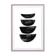 Abstraction Black And White 3 Wall Art - Drawdeck