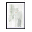 Abstract Painting In Light Gray Wall Art - Drawdeck