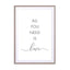 All You Need Is Love Wall Art - Drawdeck