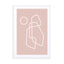 Line Drawing Old Rose Wall Art - Drawdeck