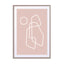 Line Drawing Old Rose Wall Art - Drawdeck