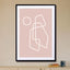 Line Drawing  Old Rose - Drawdeck