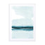 Watercolor Landscape 8 Teal Wall Art - Drawdeck