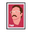 Her Movie Art Wall Art - Drawdeck
