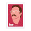 Her Movie Art Wall Art - Drawdeck