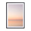 Abstract Pastel Sunset Wall Art - Drawdeck
