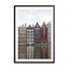 Canal Houses Of Amsterdam Wall Art - Drawdeck