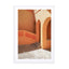 Colorful Hallway In The Sun Wall Art - Drawdeck