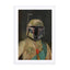 Vintage Sir Boba Fett Wall Art - Drawdeck