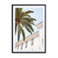 Palmtree View In France Wall Art - Drawdeck