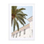 Palmtree View In France Wall Art - Drawdeck
