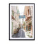 Pastel Street In Greece Wall Art - Drawdeck