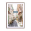 Pastel Street In Greece Wall Art - Drawdeck