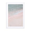Pink Beach In Greece Wall Art - Drawdeck