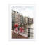Pink Bike In Amsterdam Wall Art - Drawdeck