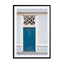 The Blue Door In Holland Wall Art - Drawdeck