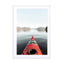 The Lone Kayak In Norway Wall Art - Drawdeck
