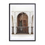 Vintage Wooden Door In Marrakech Wall Art - Drawdeck