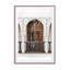 Vintage Wooden Door In Marrakech Wall Art - Drawdeck