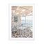 White Terrace In Greece Wall Art - Drawdeck