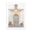 Blue Door In Rome Wall Art - Drawdeck