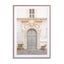 Blue Door In Rome Wall Art - Drawdeck