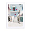 The Blue House On Procida Island Ii Wall Art - Drawdeck